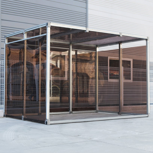 엠파이어 조립식 흡연실 오픈형 3x2x2