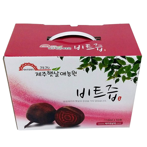 제주햇살애농원 비트즙 110ml 50포이미지입니다. 누르면 해당 게시물로 새창이동합니다.