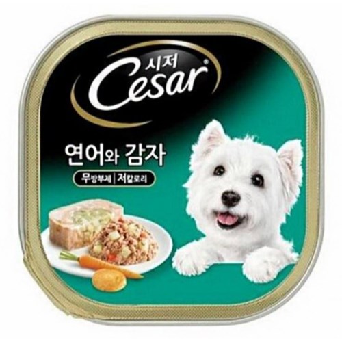 한국마즈 시저 연어와 감자 100g (6개)