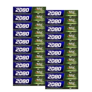 애경 2080 시그니처 토탈그린 후레쉬민트 치약 125g (20개)