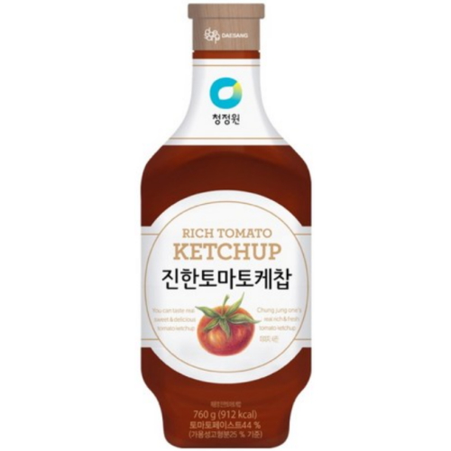 청정원 진한 토마토케찹 760g (1개)_이미지