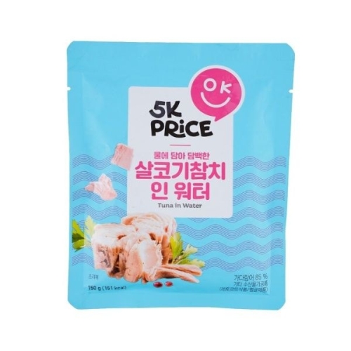 이마트 5K프라이스 살코기참치 인 워터 150g (4개)_이미지