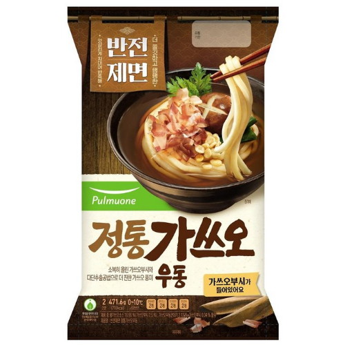 풀무원 반전제면 정통 가쓰오우동 471.6g (4개)_이미지