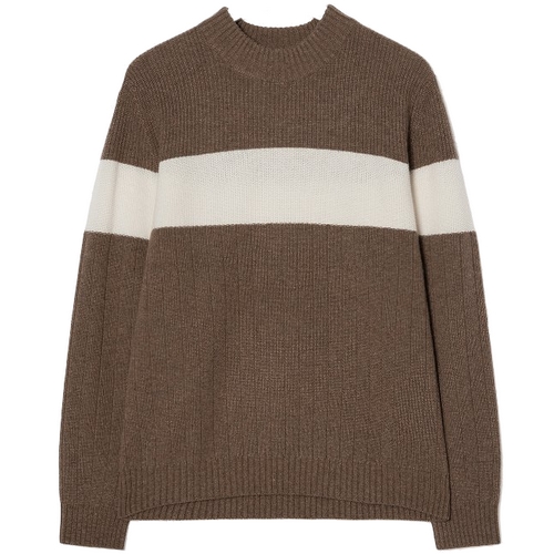 삼성물산 갤럭시 Suggello 울 블렌드 블록 하프터틀넥 스웨터 GA0951U14B