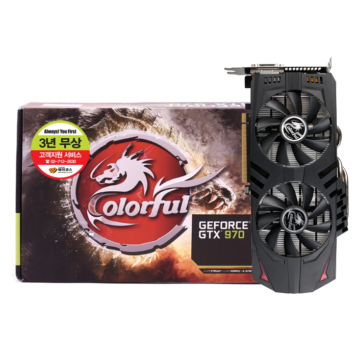 COLORFUL 지포스 GTX970 REVENGE OC D5 4GB_이미지