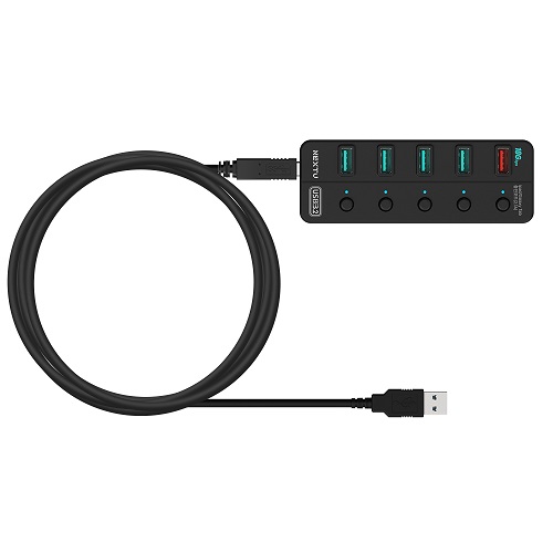 이지넷유비쿼터스 NEXTU NEXT-UH345-10G (5포트/USB3.1)_이미지
