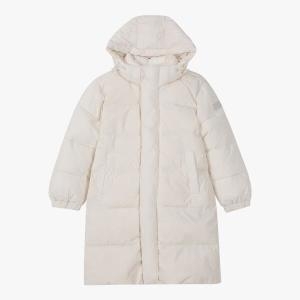 주니어 2가지컬러 UNI 울다운 블랜드 롱패딩 ULJD25N03