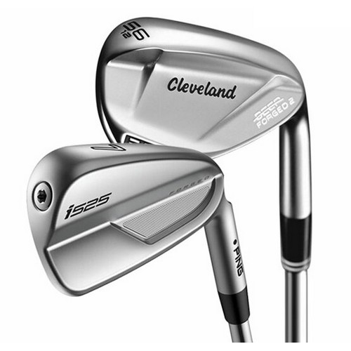 핑 i525 아이언 경량스틸+클리브랜드 웨지 (정품 8개)