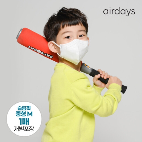 디더블유바이오 에어데이즈 슬림핏 보건용 마스크 KF94 중형 (1매)_이미지