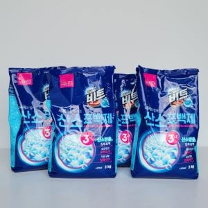 라이온코리아 비트 O2 산소표백제 리필 3kg (4개)