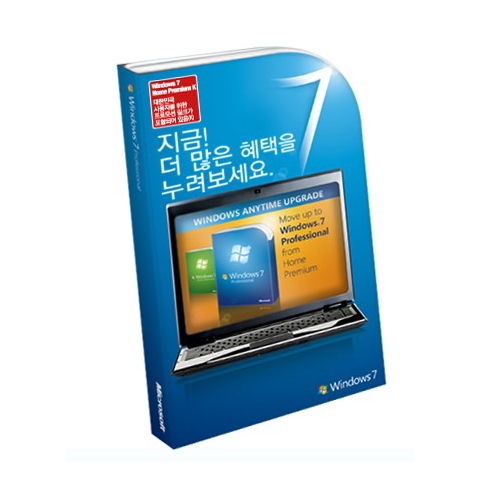 Microsoft Windows Anytime Upgrade (Windows 7 Home Premium to Professional ProductKey)_이미지