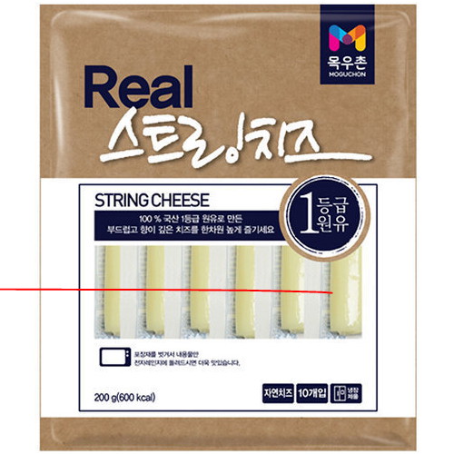 리얼 스트링치즈 10개입 200g