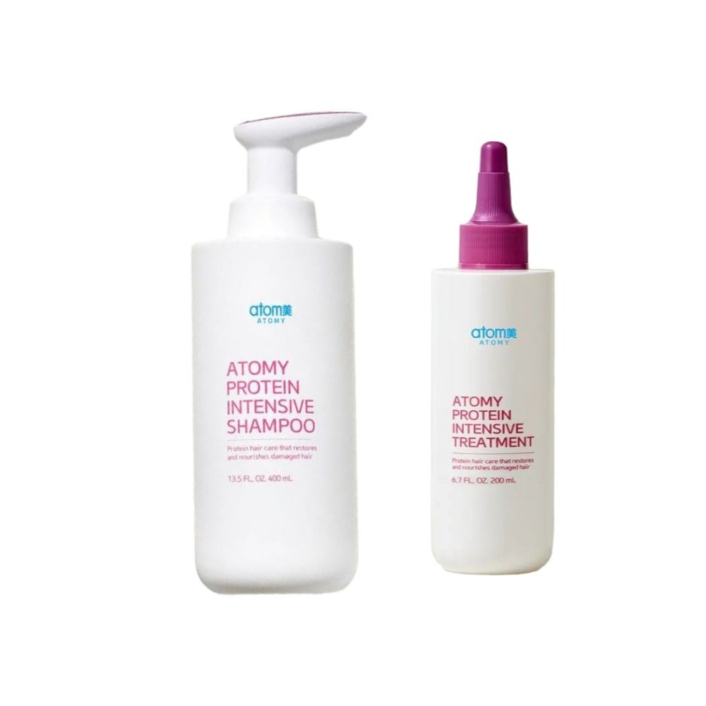 애터미 프로틴 인텐시브 샴푸 400ml+트리트먼트 200ml 2종세트
