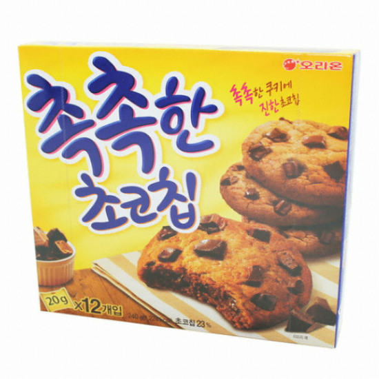오리온 촉촉한 초코칩 12개입 240g (3개)