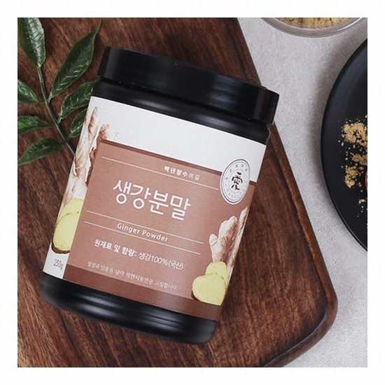 두손애약초 생강분말 250g (1개)_이미지