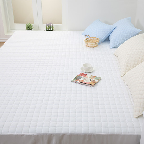 아이닉스 순면 패밀리침대 매트리스커버 (퀸 Q+퀸 Q)