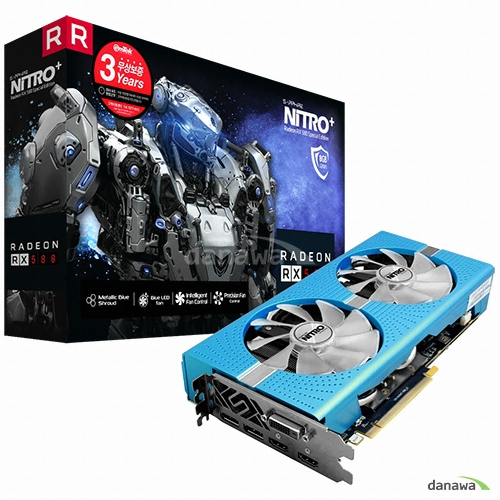 SAPPHIRE 라데온 RX 580 NITRO+ Special Edition OC D5 8GB Dual-X