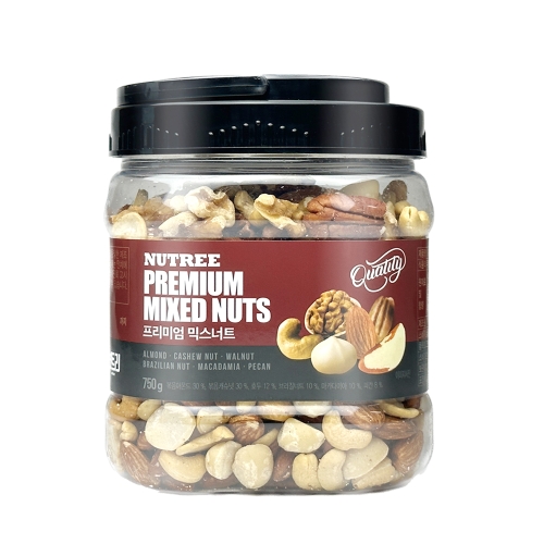 너트리 무첨가 견과100 프리미엄 믹스너트 750g (1개)_이미지