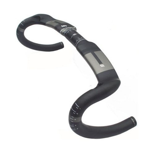 메이크스피드 자전거 에어로 카본 드롭바 400mm