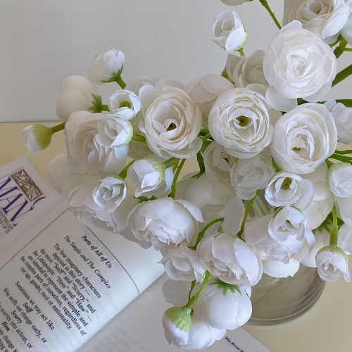 영이오브제 메리 라넌큘러스 부케 조화 6p 세트