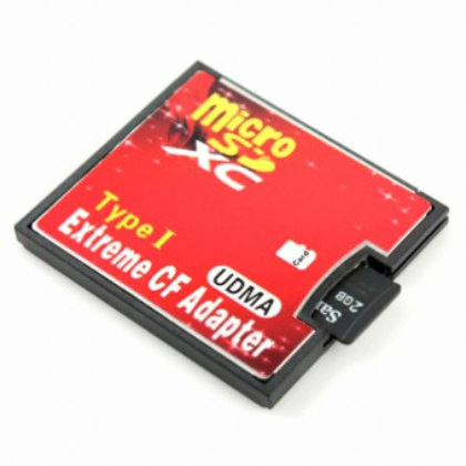 라이트컴 IT066 micro SD to CF 메모리 카드어댑터 [정품]