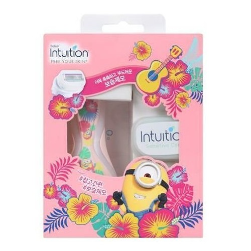 쉬크 인튜이션 미니언즈에디션 버라이어티 기획팩 (면도기1개+날3개)