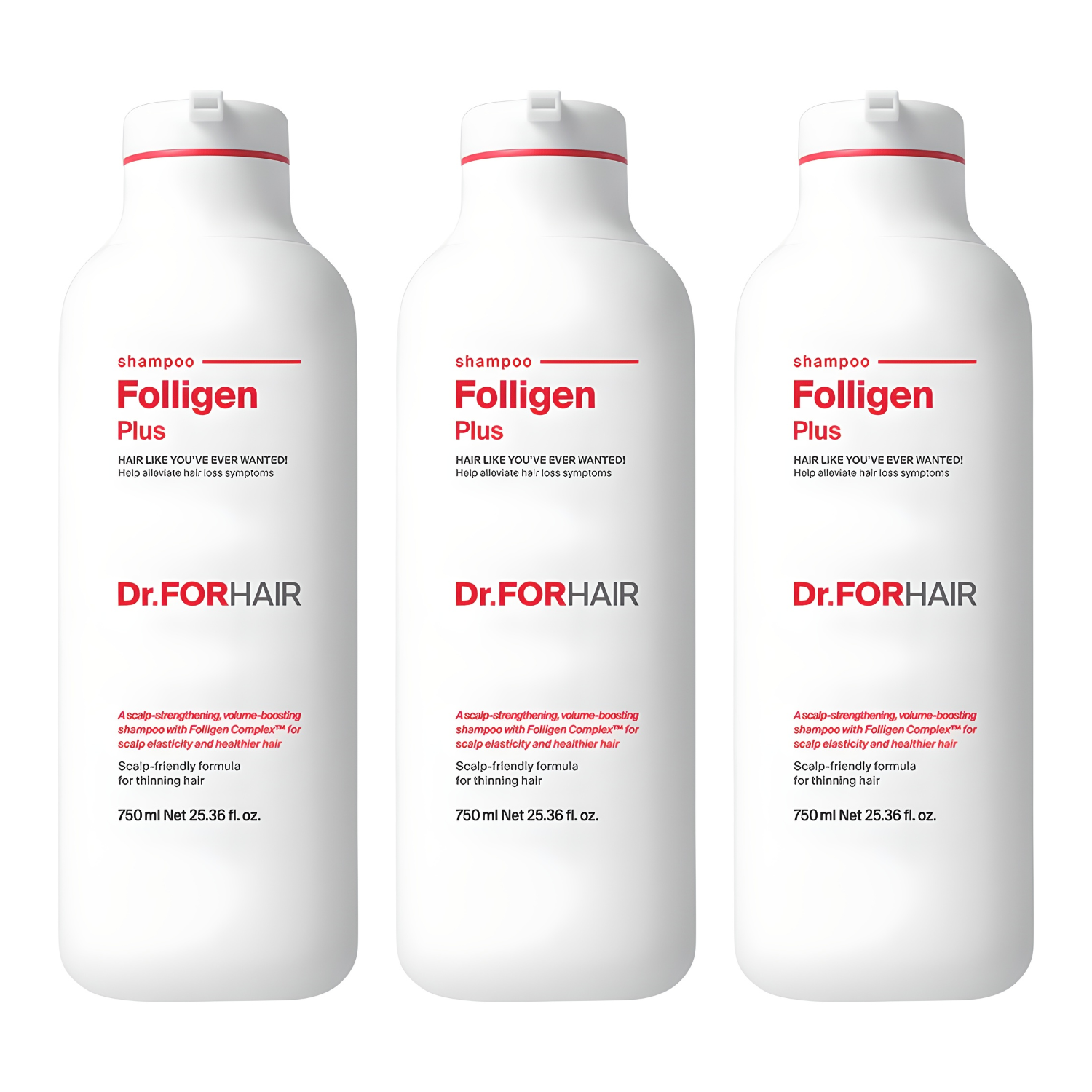 닥터포헤어 폴리젠 플러스 샴푸 750ml (3개)_이미지