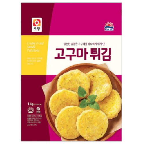 사조대림 오양 고구마 튀김 1kg (1개)_이미지