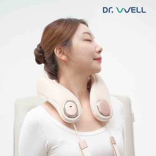 닥터웰 웰넥스 무선 온열 목 마사지기 DR-2650_이미지