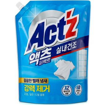 액츠 퍼펙트 실내건조 리필 2.2L