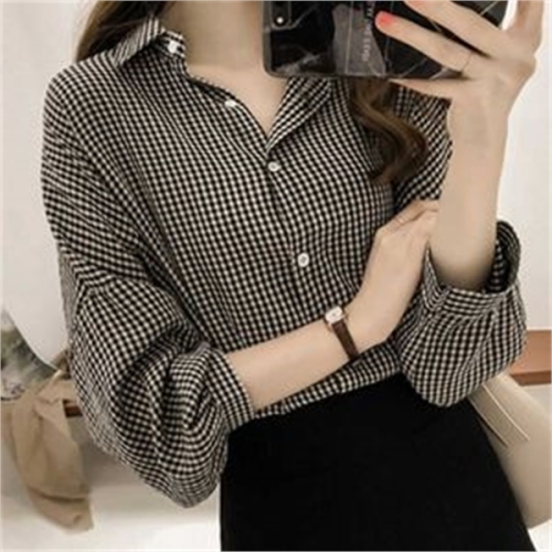 오노마 오노마 ONM 여대생 개강룩 코디법 체크 셔츠 데일리 패션 8116747