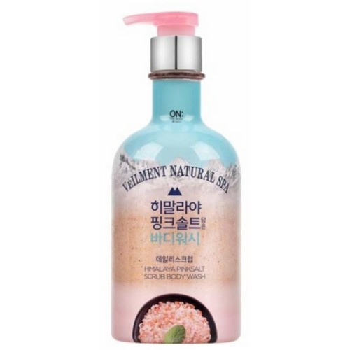 벨먼 내추럴 스파 히말라야 핑크솔트 스크럽 바디워시 400ml