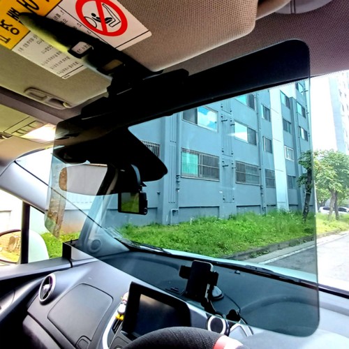  인더비클 차량 윤전석 선바이저 햇빛가리개