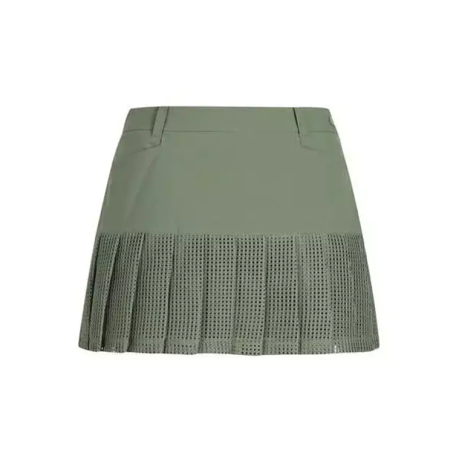골프 여성 사각 메쉬 플리츠 큐롯 스커트 221F2PC28 313261