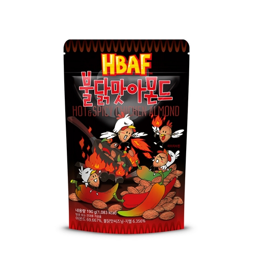 HBAF 불닭맛아몬드 190g (1개)_이미지