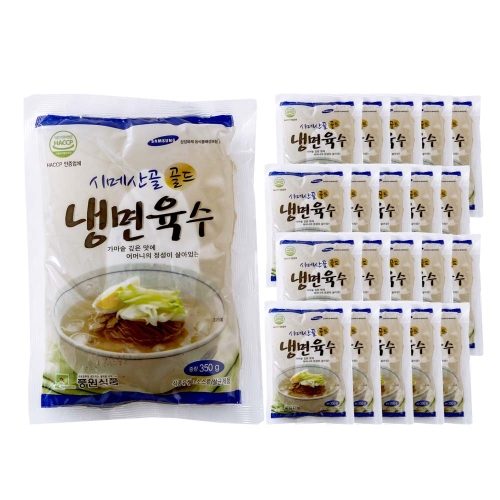 풍원식품 시메산골 골드 냉면육수 350g (20개)