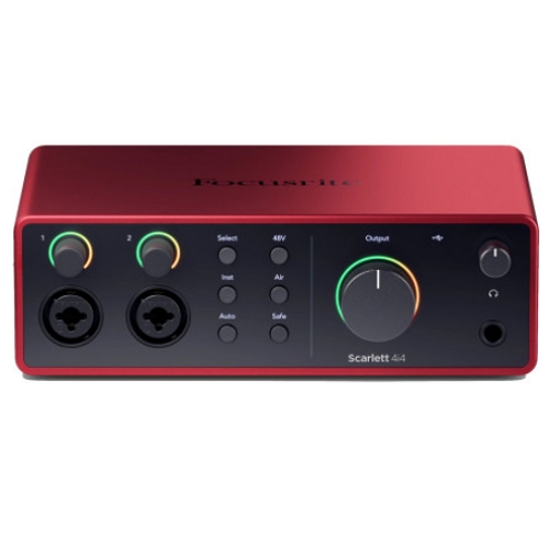 Focusrite Scarlett 4i4 4세대 (+ 마이크)_이미지