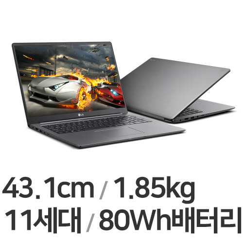 LG전자 2021 울트라PC 17UD70P-GX56K (SSD 256GB)