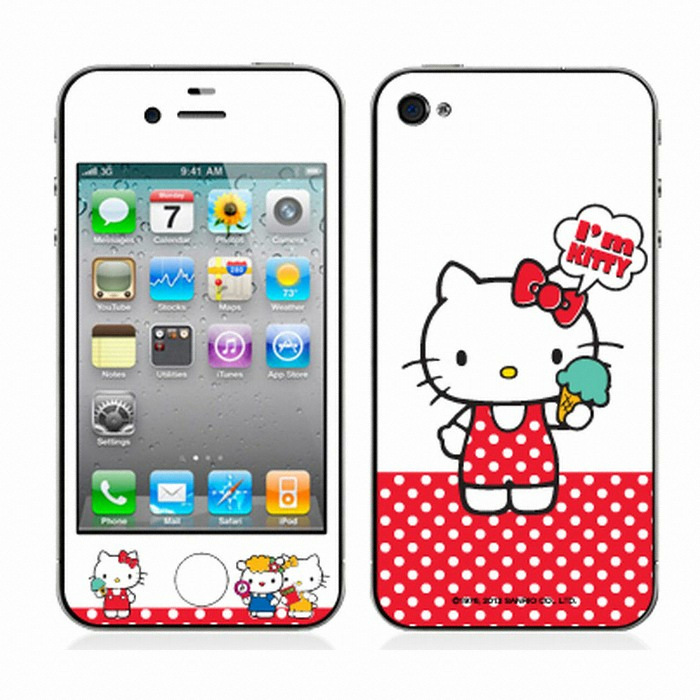 POPSKIN 오리지날 헬로키티 Ice Cream Hello Kitty