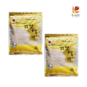 뚜레반 엿기름가루 A+ 1kg (2개)