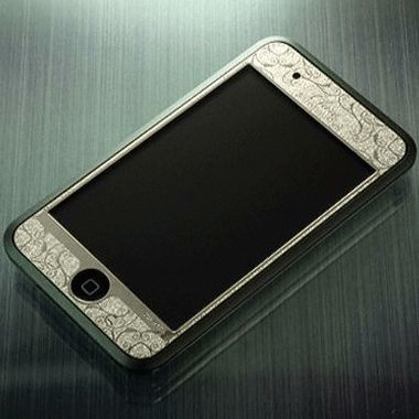 슈피겐 iPod Touch METAL 클레어 실버 필름팩_이미지