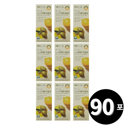 비비랩 유기농 올리브레몬 듀얼샷 200g(20gx10입) (9개)_이미지