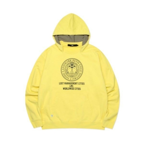 LMC UNIV AFTER 후드티 후디 라이트 yellow 187684