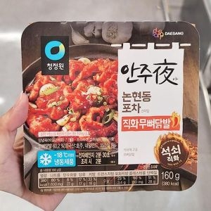 대상 청정원 안주야 논현동 포차 직화무뼈닭발 160g (2개)_이미지