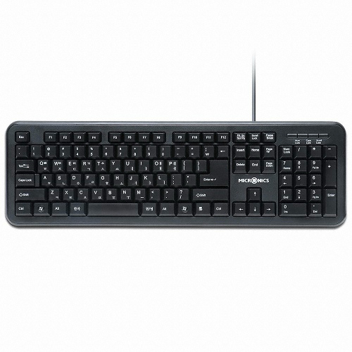 마이크로닉스 MANIC KM110 유선 키보드 마우스 합본_이미지