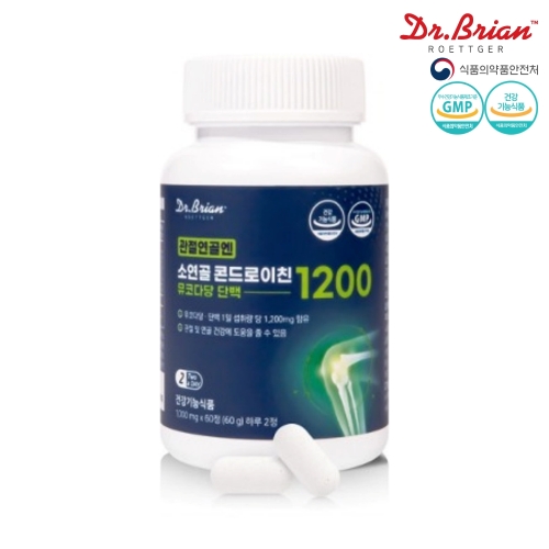 관절연골엔 소연골 콘드로이친 뮤코다당 단백 1200 60정