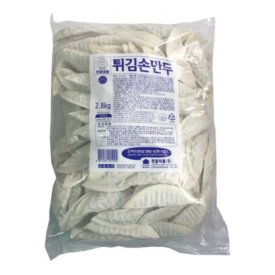 천일식품 튀김 손만두 2.8kg (1개)_이미지