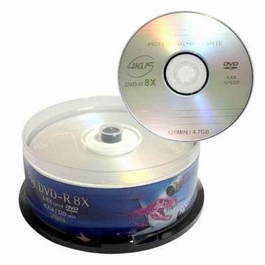 4KUS 4KUS 4.7GB 8x 케익 25장_이미지