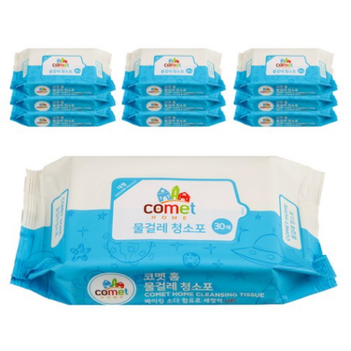 코멧 홈 물걸레 청소포 대형 리필 30매이미지입니다. 누르면 해당 게시물로 새창이동합니다.