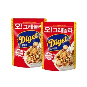 오리온 오그래놀라 다이제 250g x 2개_이미지